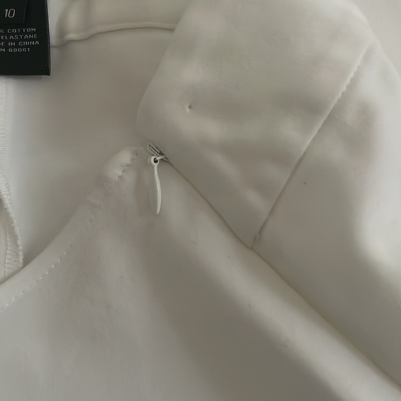 Gallia Moda white cropped pants size 10 - Picture 3 of 7